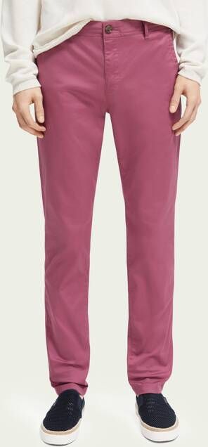 Scotch & Soda Mott super slim fit chino van biologisch katoen