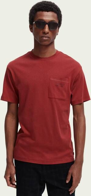 Scotch & Soda T shirt met borstzak