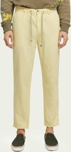 Scotch & Soda The Drift regular tapered fit garment dyed cargo trousers