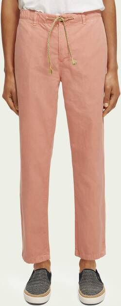 Scotch & Soda The Drift regular tapered fit garment dyed cargo trousers