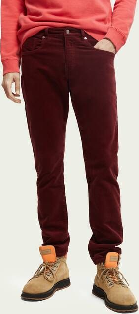 Scotch & Soda The Ralston regular slim fit corduroy broek