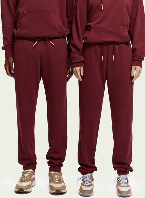 Scotch & Soda Unisex felpa sweatpants van biologisch katoen