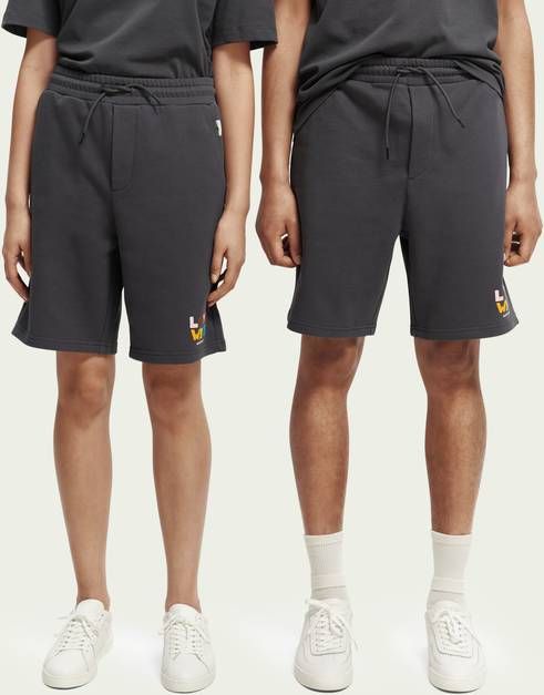 Scotch & Soda Unisex Love Wins sweatshort van biologisch katoen