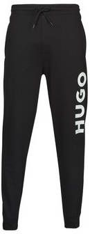 Hugo Boss Cotton fleece tracks down with shaded effect logo , Zwart, Heren