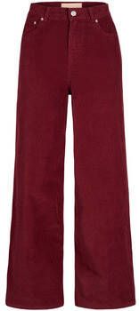 jack & jones Broek Jack &amp, Jones Pantalon large taille haute velours femme Gelly SN