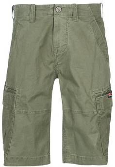 Superdry regular fit cargo bermuda groen