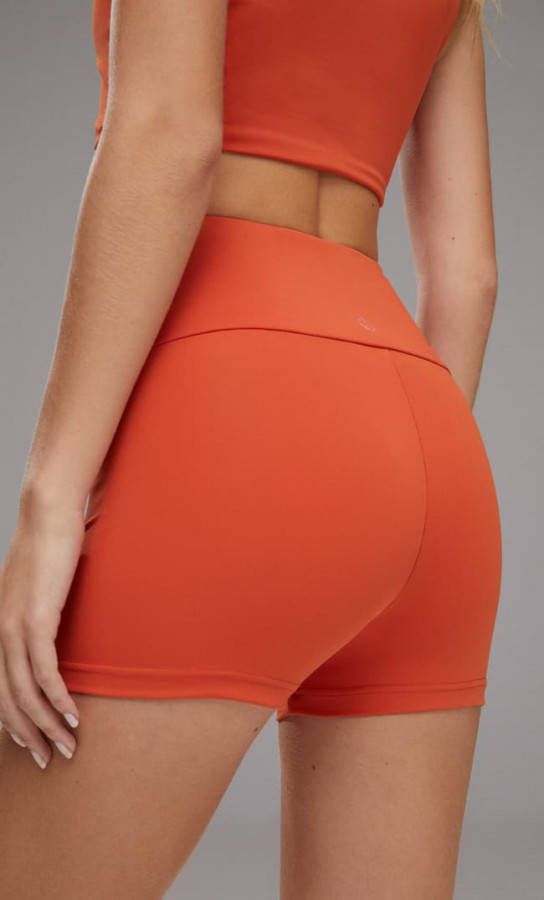 Stradivarius Sportieve Hotpants Bruin