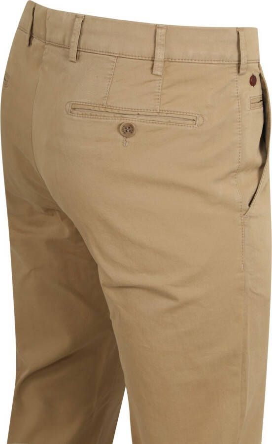 Meyer Modern Fit Chino kameel, Effen
