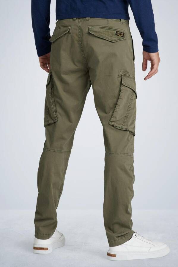 PME Legend Vrachtbroek stretch twill lading 6149 , Groen, Heren