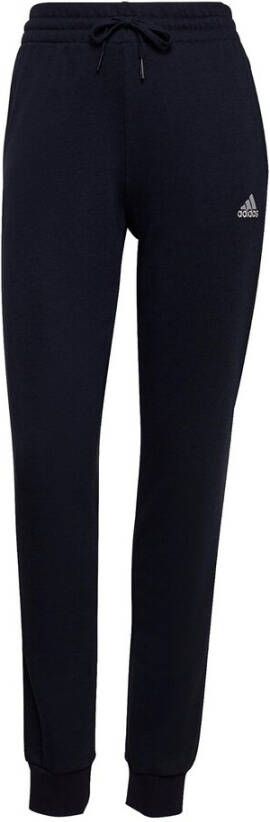 Adidas Essentials French Terry Logo Broek Legend Ink/White Dames