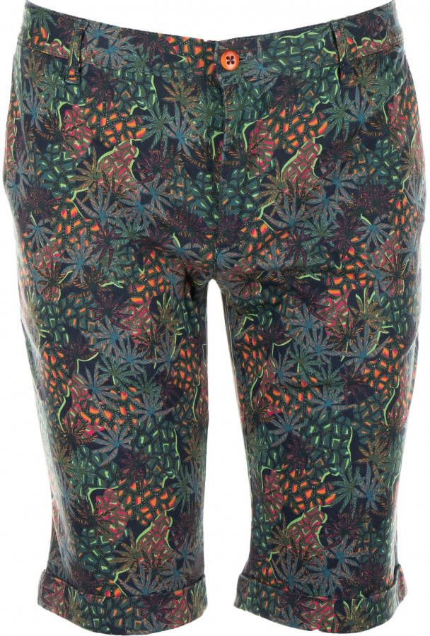 Alberto Rob Bermuda Print 3607 1515 065 , Groen, Heren