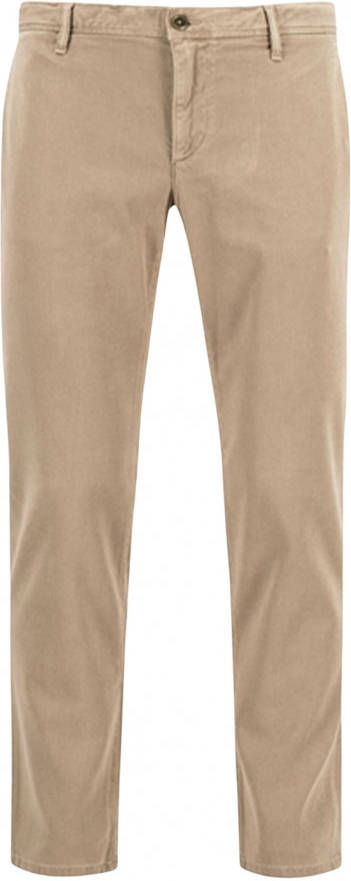 Alberto Rob Pantalon Foot 6287 1608 530 , Bruin, Heren