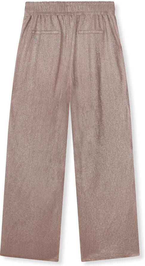 Alix The Label 2303145068 knitted structured silver pants