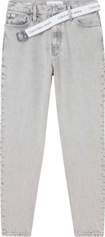 Calvin Klein Losse spijkerbroek , Grijs, Dames