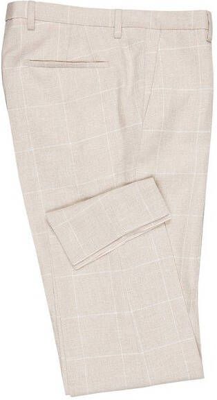 Club Of Gents Trousers 11.077N3/230053 22 , Beige, Heren