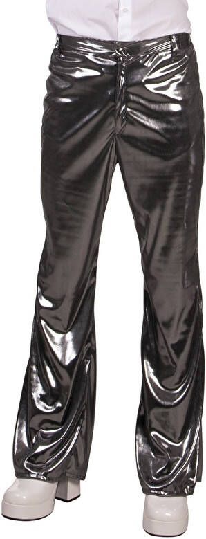 Feestbazaar Disco broek zilver