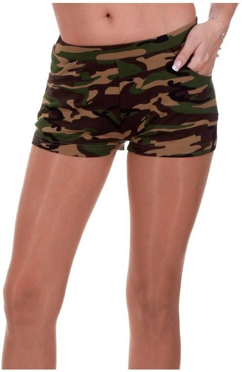 Confetti Hotpants camouflage