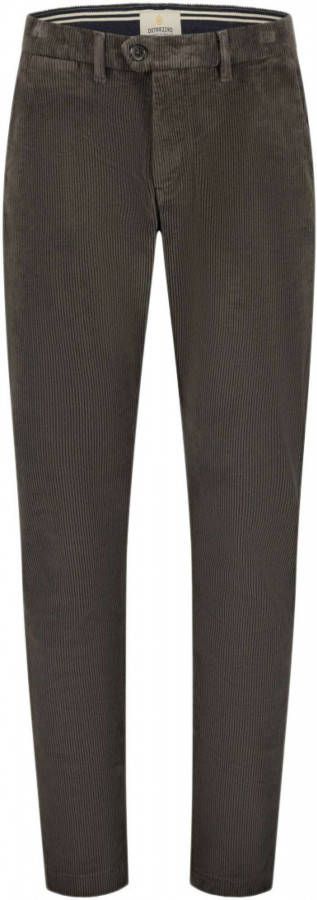 Dstrezzed Fonda Slimfit Chino Ribcord , Zwart, Heren