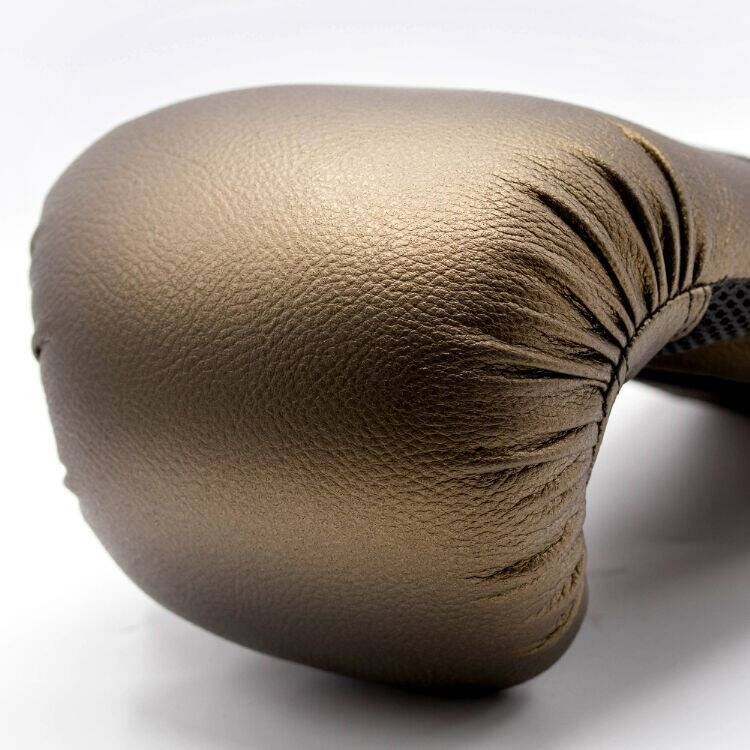 Forza synthetic boxing gloves antique gold