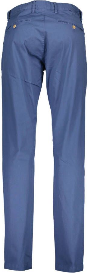 Gant Straight Trousers , Blauw, Heren