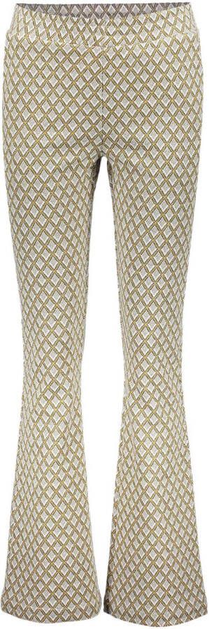 Geisha Broek geel - ecru , Geel, Dames