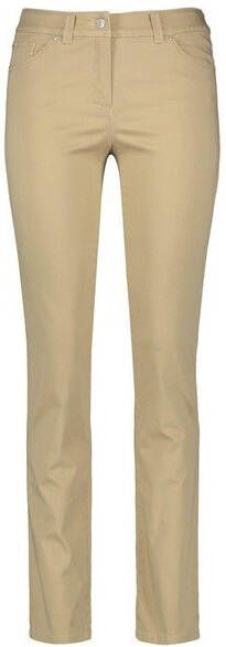Gerry Weber Low waist straight fit chino met stretch