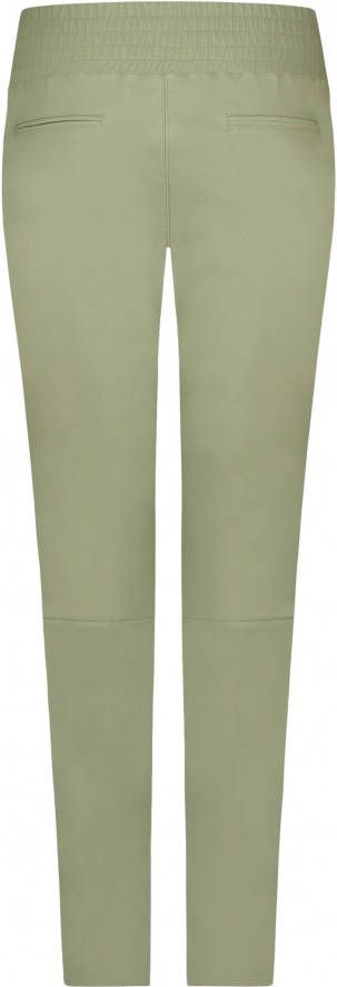 Ibana Leren Broeken Groen Dames