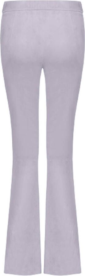 Ibana Wijde Broeken Paars Dames