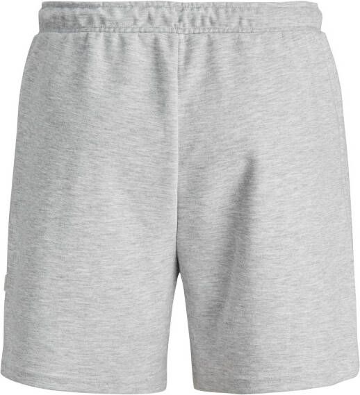 JACK & JONES PANTS STUDIO regular fit sweatshort JPSTAIR light grey melange