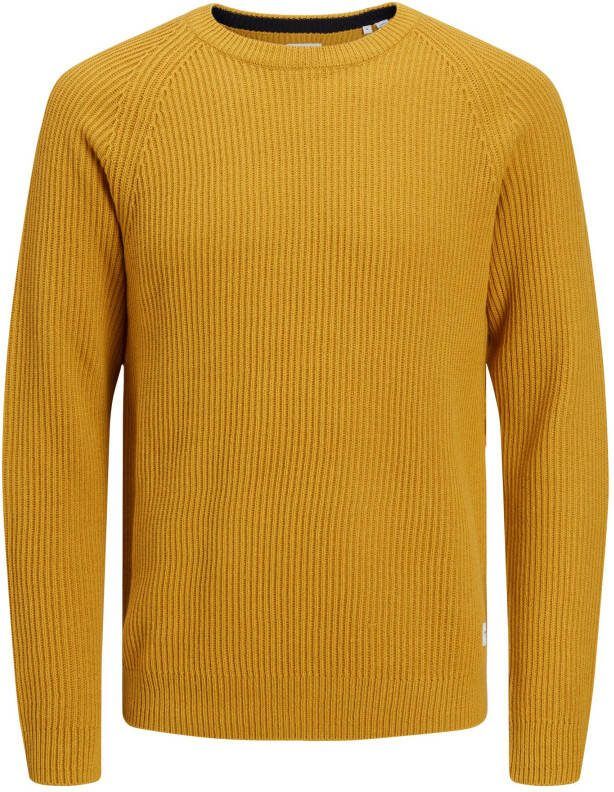 jack & jones Pannel Knit Crew Neck Sweater Heren
