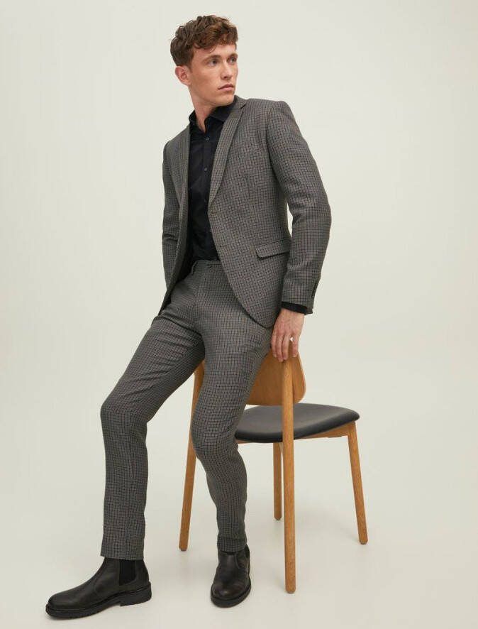 jack & jones Pak geruite super slim fit