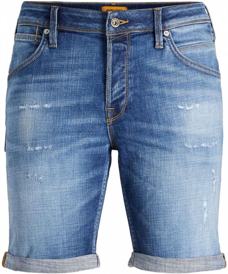 jack & jones Rick Fox Shorts GE 324 SN , Blauw, Heren