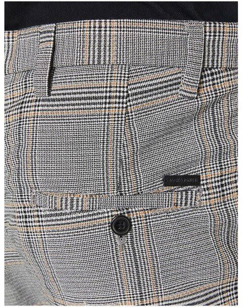 jack & jones Connor jjshorts akm sts black/yellow check