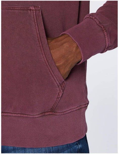 JACK & JONES ESSENTIALS hoodie aubergine