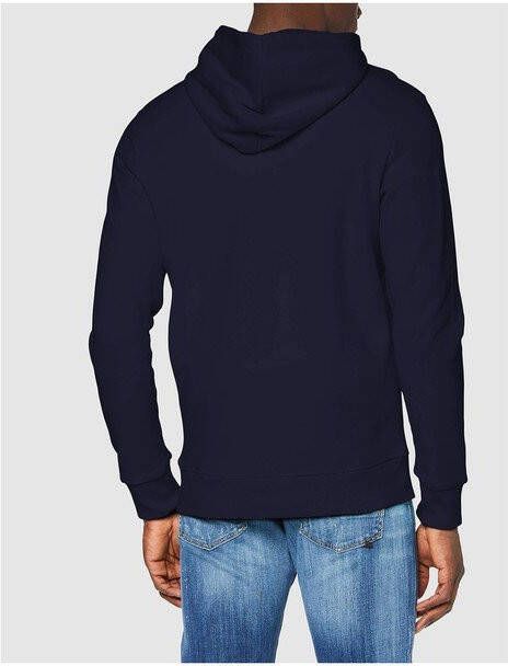 JACK & JONES ESSENTIALS hoodie JJEBASIC donkerblauw
