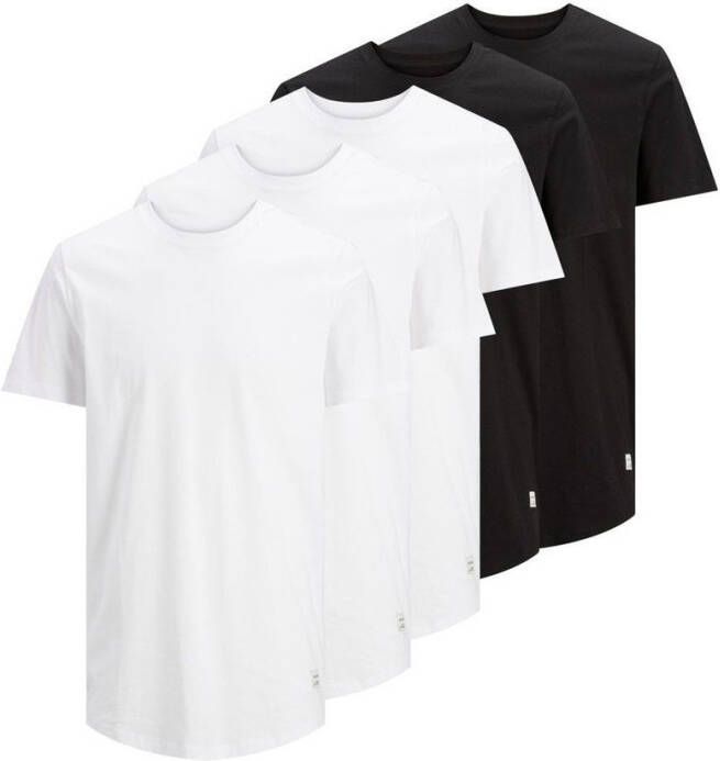 Jack & Jones T shirt NOA TEE CREW NECK 5PK(set, 5 delig, Set van 5 )
