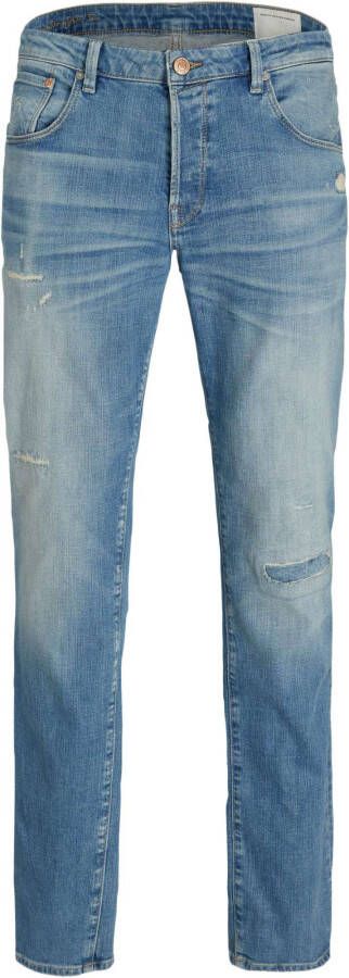 jack & jones Tim Jjdavis 474 Blue Denim , Blauw, Heren