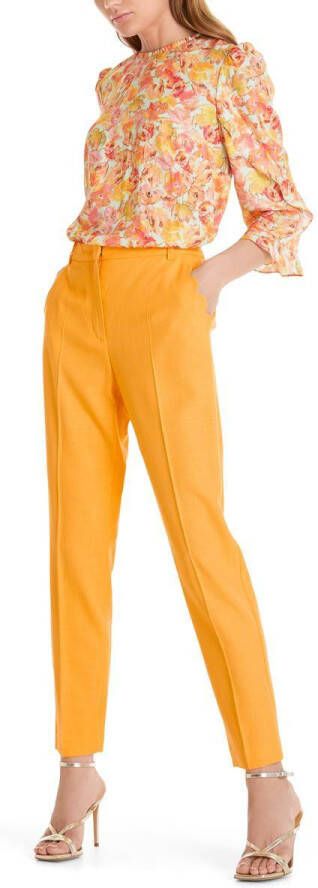 Marc Cain geweven pantalon , Oranje, Dames