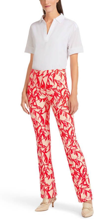 Marc Cain Slim fit Trousers , Oranje, Dames