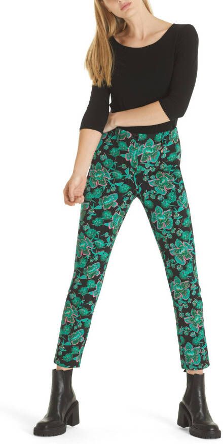 Marc Cain Slim fit broek , Groen, Dames