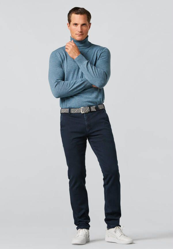 Meyer Bonn 4566 Modern Fit , Blauw, Heren