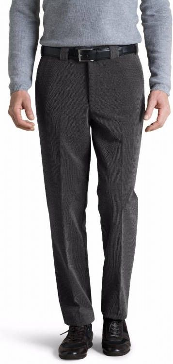 Meyer broek Roma antraciet wolcord 102 lengtemaat
