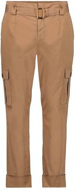 monari 406315 cargo chino broek , Bruin, Dames