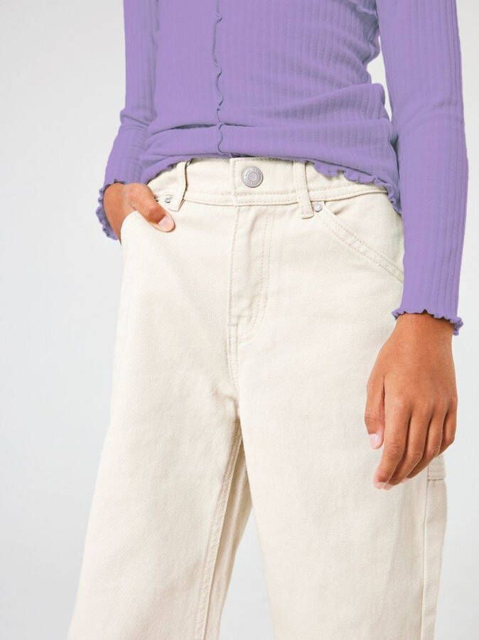 name it Broek wide leg twill