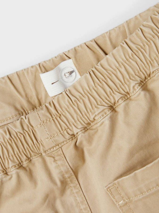 NAME IT KIDS joggingbroek NKMROMEO zand