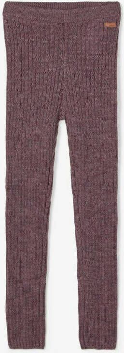 name it Legging ribgebreide merinowollen