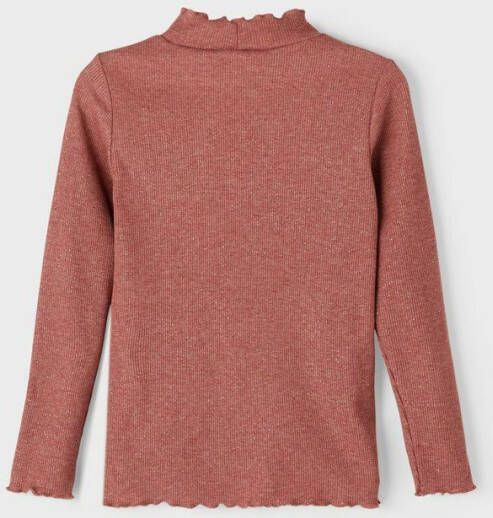 name it T shirt glitter slim fit