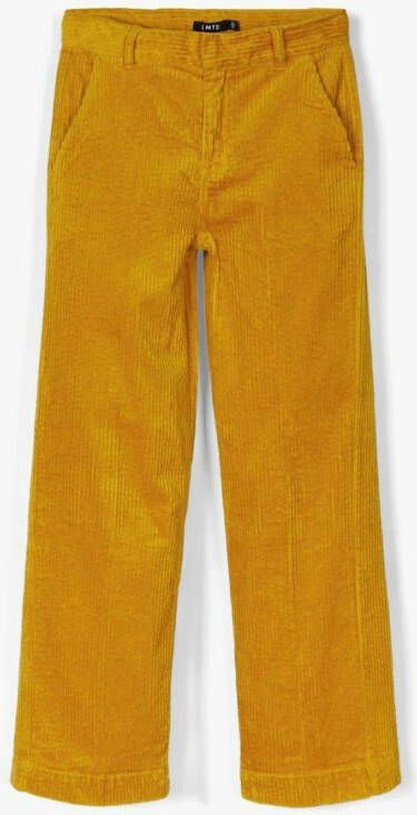 name it Wide leg broek high waist corduroy