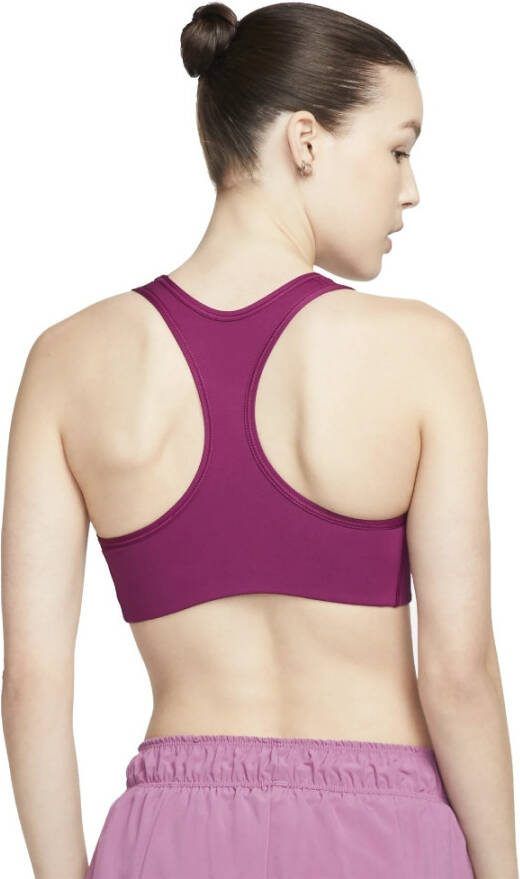 Nike Sport bh Dri FIT Swoosh Women's Medium Support 1 Piece Pad Graphic Sports Bra