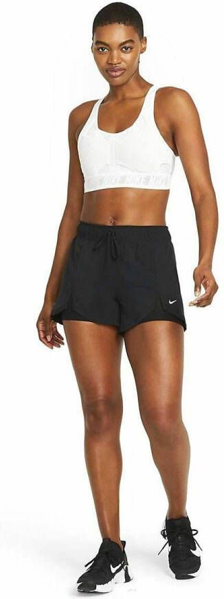 Nike Flex Essential 2 in 1 Trainingsshorts voor dames Zwart